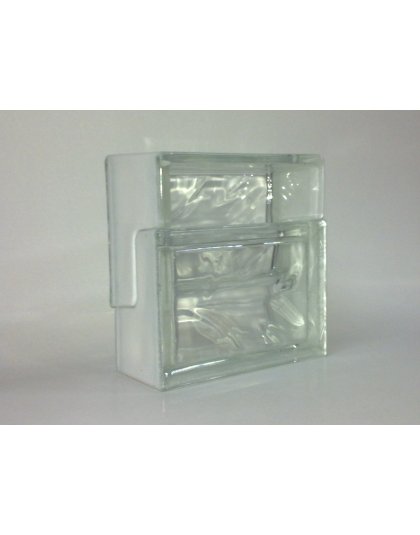 ΥΑΛΟΤΟΥΒΛΟ ΕΞΑΕΡΙΣΜΟΥ VENTIBLOCK 19Χ19cm ΛΕΥΚΟ