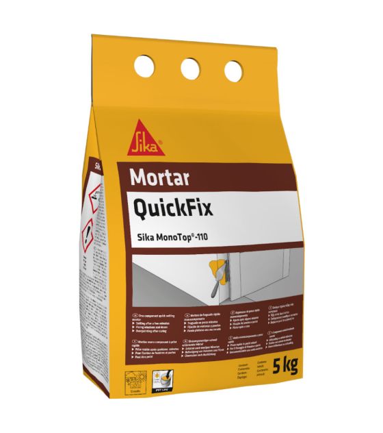SIKA MONOTOP-110 QUICKFIX (ΤΑΧΥΠΗΚΤΟ ΣΤΕΡΕΩΣΕΩΝ) 5KG